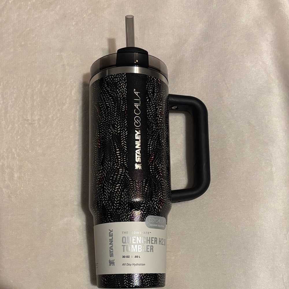 Stanley Black and Gray Quencher Tumbler